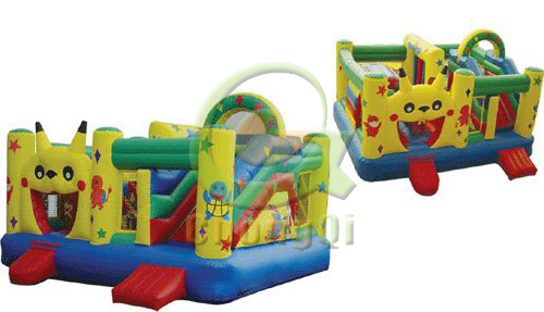 Pikachu inflatable amusement park